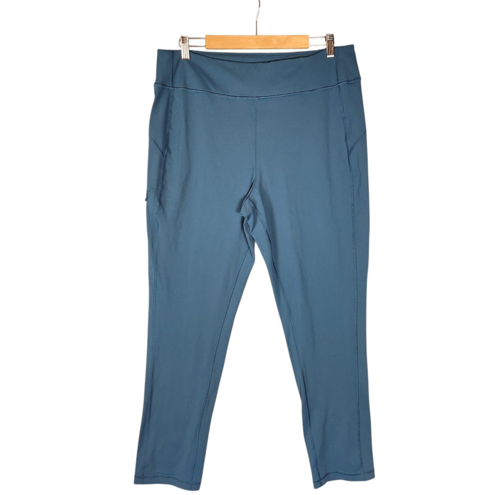 Duluth Trading Co Women's NoGA Classic Slim Leg Pant Large Lx31 Blue